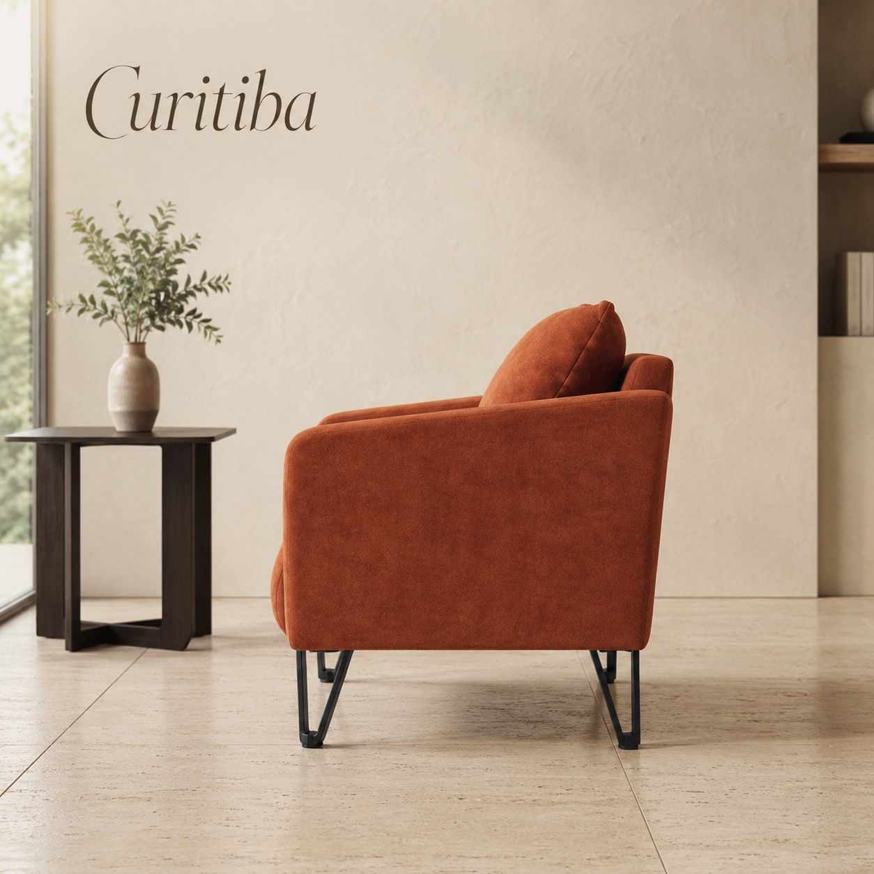 Poltrona Curitiba — detalhe
