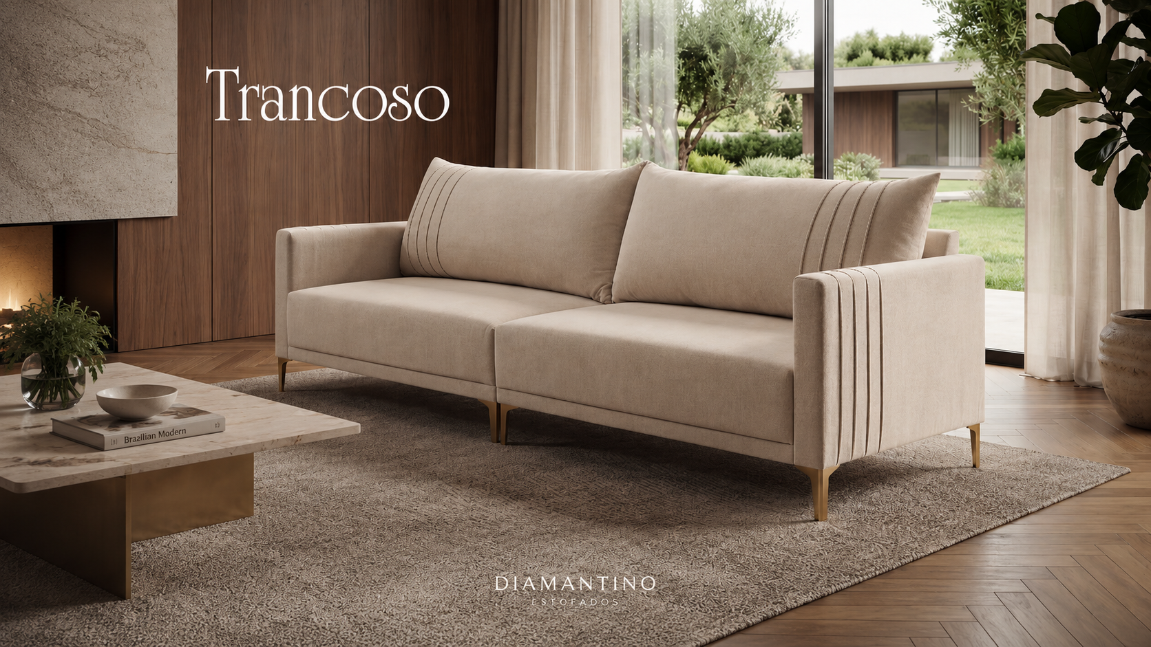 Sofá Trancoso — Diamantino Estofados